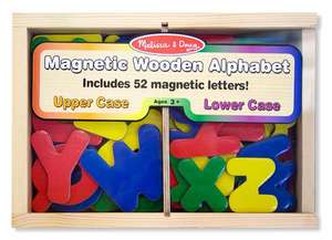 Magnetic Wooden Alphabet de Melissa & Doug