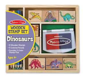 Dinosaur Stamp Set: Arts & Crafts - Stamps de Melissa & Doug