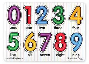 See Inside Numbers Peg Wo-Puzz de Melissa & Doug