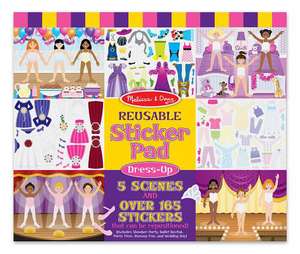 Reusable Sticker Pad Dress-Up de Melissa & Doug