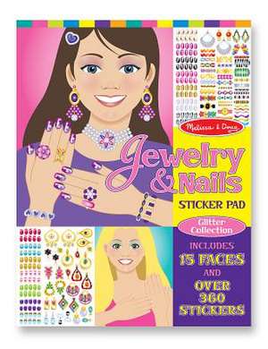 Jewelry & Nails Sticker Pad: Arts & Crafts - Supplies