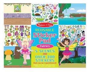 Reusable Sticker Pad - Fairies de Melissa & Doug