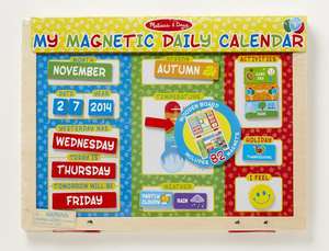 My First Daily Magnetic Calendar de Melissa & Doug