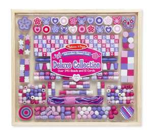 Deluxe Collection - Wooden Bead Set de Melissa & Doug