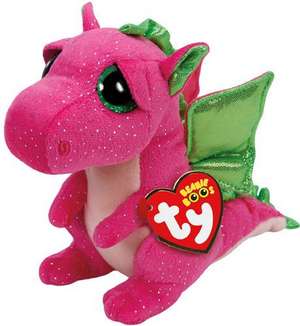 Darla, Drache pink 15cm: Jucărie dragon roz, pluș