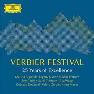 Verbier Festival-25 Years Of Excellence de Argerich/Dudamel/Trifonov