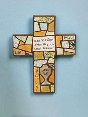 1st Communion Mosaic Cross: Collectible Trading Cards