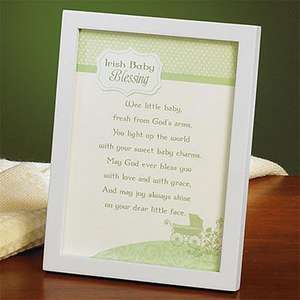 Irish Baby Blessing Print