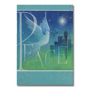 Peace Dove Christmas Card: Votives de Abbey Press