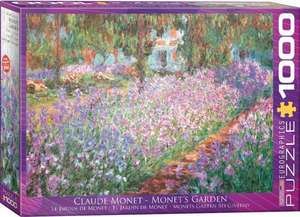 Monets Garten bei Giverny von Claude Monet 1000 Teile de Claude Monet