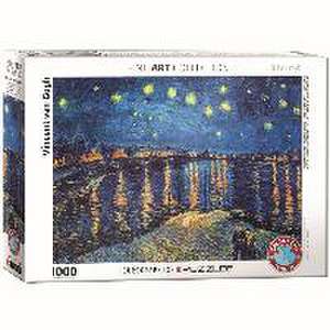 The Starry Night Over the Rhône. 1000 Teile de Vincent Van Gogh