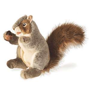 Gray Squirrel Puppet: N/A de Folkmanis Puppets