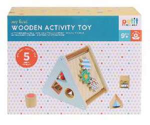 My First Wooden Activity Toy de Petit Collage