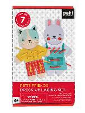 Petit Friends Dress-Up Lacing Set de Petit Collage