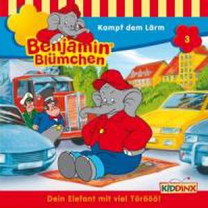 Benjamin Blümchen 003. Kampf dem Lärm. CD de E. Ott