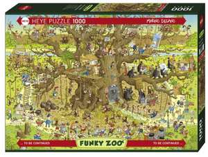 Monkey Habitat Puzzle 1000 Teile de Marino Degano