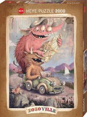 Road Trippin´ Puzzle 2000 Teile de Zozoville