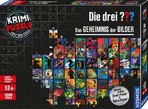 Krimi-Puzzle: Die drei ??? - Das Geheimnis der Bilder (1000 Teile) de Christoph Dittert