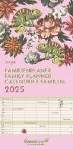 GreenLine Jungle 2025 Familienplaner - Wandkalender - Familien-Kalender - 22x45 de Neumann Verlage