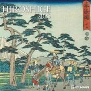 Hiroshige 2025 - Wand-Kalender - Broschüren-Kalender - 30x30 - 30x60 geöffnet - Kunst-Kalender de Neumann