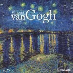 Vincent van Gogh 2025 - Wand-Kalender - Broschüren-Kalender - 30x30 - 30x60 geöffnet - Kunst-Kalender de Neumann