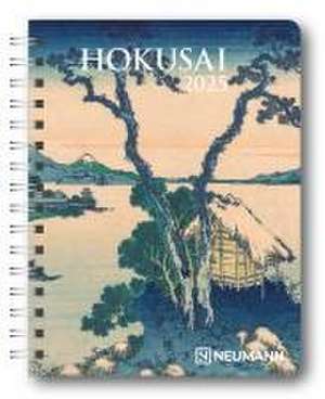 Hokusai 2025 - Diary - Buchkalender - Taschenkalender - Kuns