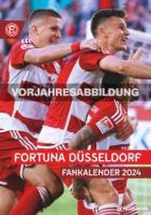 Fortuna Düsseldorf 2025 A3-Kalender - Fan-Kalender Fußball-Kalender - 29,7x42 - Sport de Neumann