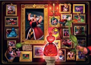 Adult puzzle 1000 Teile - Disney Villainous - Königin der Herzen