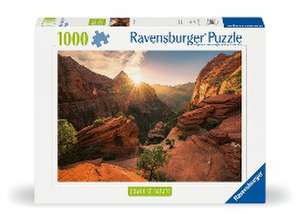 Adult puzzle 1000 Teile - Zion Canyon USA