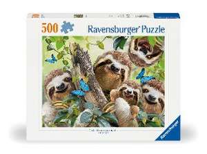 Adult puzzle 500 Teile - Faultier Selfie