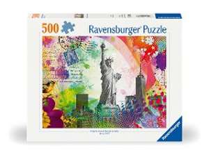 Adult puzzle 500 Teile - Postkarte aus New York