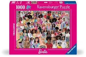 Erwachsenenpuzzle 1000 Teile - Challenge Barbie