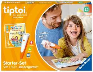 Ravensburger tiptoi Starter-Set 00113: Stift und Wörter-Bilderbuch Kindergarten- Lernsystem für Kinder ab 3 Jahren de Sandra Grimm