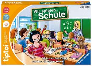 Ravensburger tiptoi Spiel - 00123 Wir spielen Schule - Spiel von Ravensburger ab 5 Jahren für 1-4 Spieler, Erlebe interaktiv einen kompletten Schultag de Marco Teubner