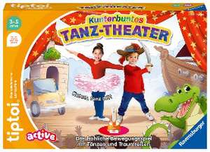 Ravensburger tiptoi® ACTIVE Spiel 00128, Kunterbuntes Tanz-Theater, Bewegungsspiel ab 3 Jahren de Janet Kneisel