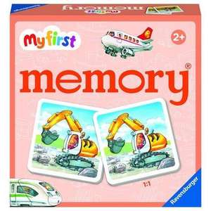 Ravensburger - 20877 - My first memory® Fahrzeuge, Merk- und Suchspiel mit extra großen Bildkarten für Kinder ab 2 Jahren de William H. Hurter