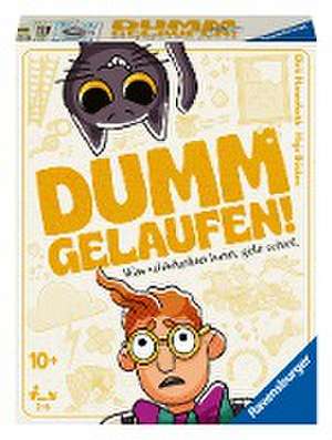 Ravensburger 20968 - Dumm Gelaufen! Kartenspiel für 2-6 Personen, Mit Mac und schwarzer Katze Murphy, Unterhaltung ab 10 Jahren de Dirk Hanneforth