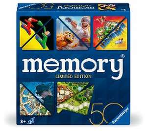 Ravensburger 22463 memory® 50 Jahre Blaues Dreieck - Die limitierte Sonderedition zum 50. Geburtstag der bekannten Ravensburger Marke, mit dreieckig gestanzten Karten für 2 bis 8 Spieler ab 3 Jahren de William H. Hurter