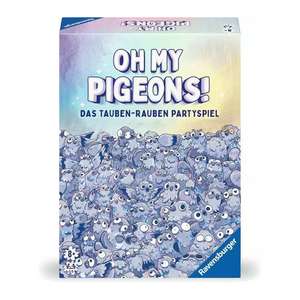 Ravensburger 22688 - Oh my Pigeons! - Das Tauben-Rauben Partyspiel - Kartenspiel und Partyspiel für 2-5 Personen ab 8 Jahren