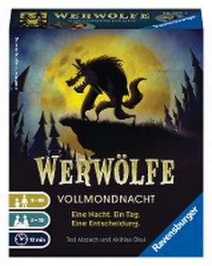 Ravensburger 26703 - Werwölfe - Vollmondnacht, Gesellschaftsspiel ab 9 Jahren, Actionsspiel für 3-10 Spieler, Spielereihe de Ted Alspach