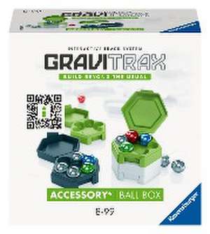 Ravensburger GraviTrax Accessory Ball Box - Ideales Zubehör für spektakuläre Kugelbahnen, Konstruktionsspielzeug für Kinder ab 8 Jahren