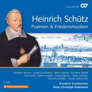 Psalmen & Friedensmusiken (Schütz-Ed.Vol.20) de Sämann/Schicketanz/Mields/Rademann/Dresdner Kammer