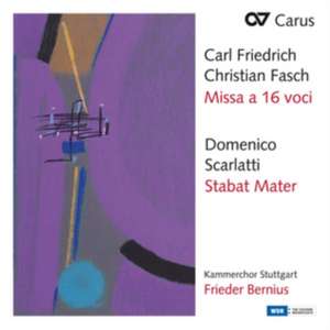 Missa a 16 voci; Stabat Mater de Carl Friedrich Christian Fasch