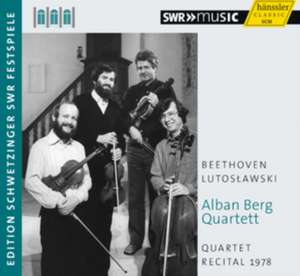 Quartett Recital de Alban Berg Quartett