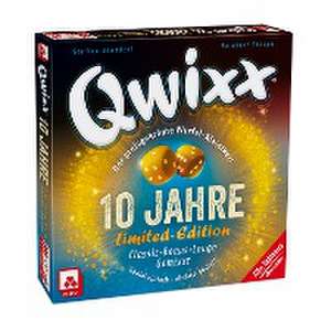 Qwixx-Edition 10 Jahre Qwixx de Nürnberger Spielkarten Verlag