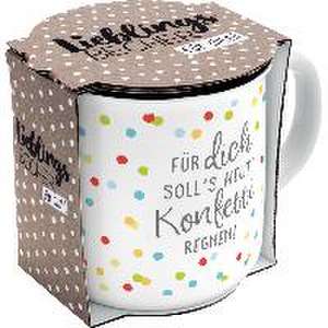 GRUSS & CO 47893 Becher Motiv "Konfetti"