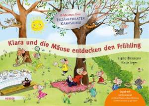 Klara und die Mäuse entdecken den Frühling. Bildkarten fürs Erzähltheater Kamishibai de Ingrid Biermann