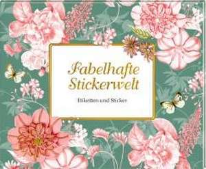 Stickerbuch. Fabelhafte Stickerwelt de Barbara Behr