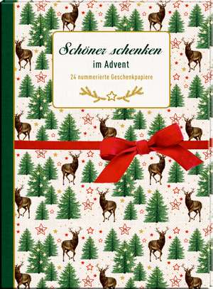 Geschenkpapier-Buch - Schöner schenken im Advent