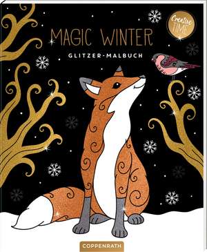 Glitzer-Malbuch Magic Winter de Susanna Hatkemper